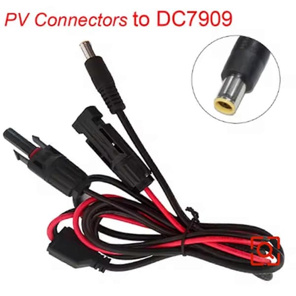 DC7909 Solcellssystem Energilagringsbatteri Solcellskontakt