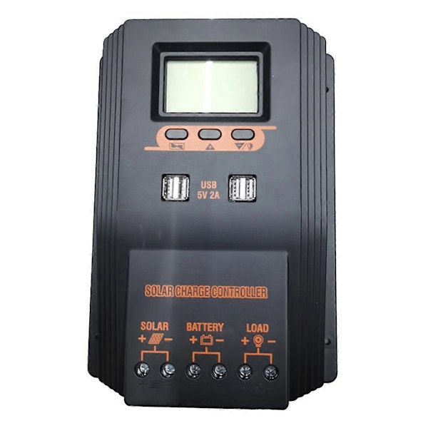 MPPT/PWM Solarladdningsregulator 80A Solpanelregulator