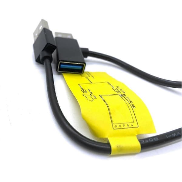 12V AI Box Strömkabel Höghastighets Trådlös CarPlay Android Auto Biladapterkabel