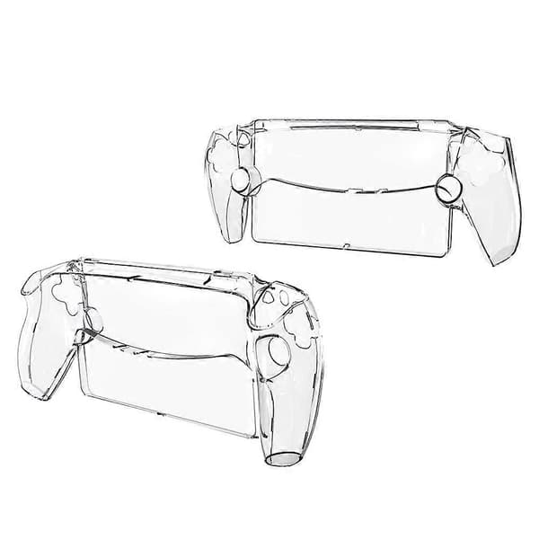 Transparent Skyddsfodral Stötsäkert PC Tvättbart för PS5 Portal (Klar)