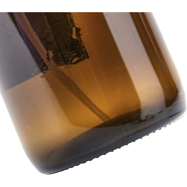 2 sprayflaskor 500ml bärnstensfärgade glas sprayflaskor återfyllningsbara