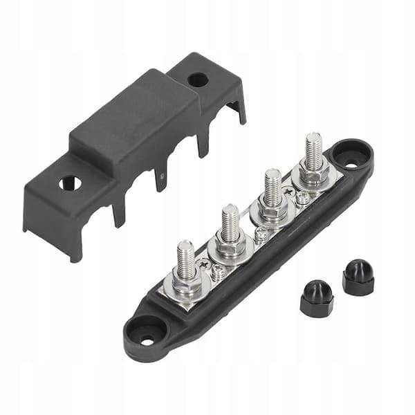 Strömfördelningsblock Sammelskena 4 X M8