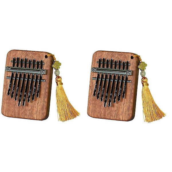 8-tons sapele vattendroppe medium kalimba C