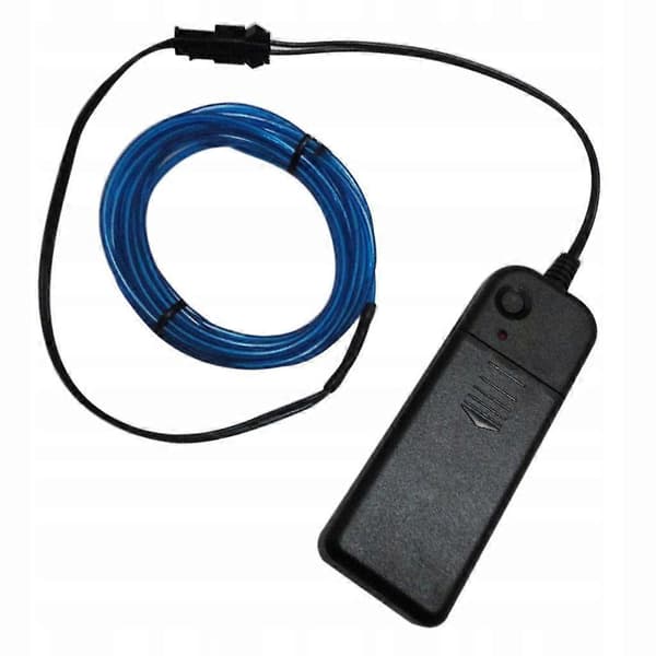 El Neon Kabel Med Batteri
