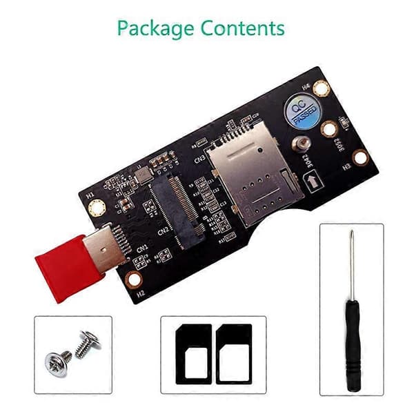 NGFF-modul till SIM med USB 3.0 3G/4G/5G-modul