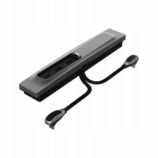USB-hubb, hållbar USB-splitter, portabel för Tesla Model 3 Y