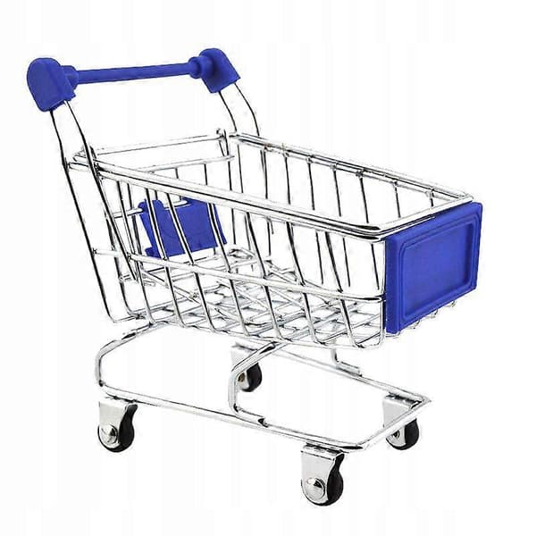 Mini Vagn Supermarket Kundvagn Telefonhållare