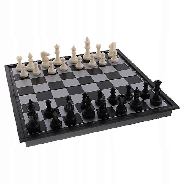 3 i 1 Brädspel Schack Dam Backgammon
