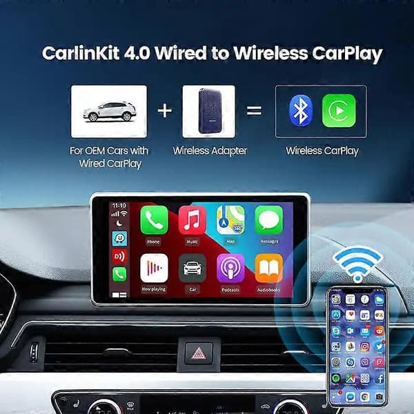 Original Bil Carpaly Box Oline Uppgradering Carplay Box Gäller Bilnavigation