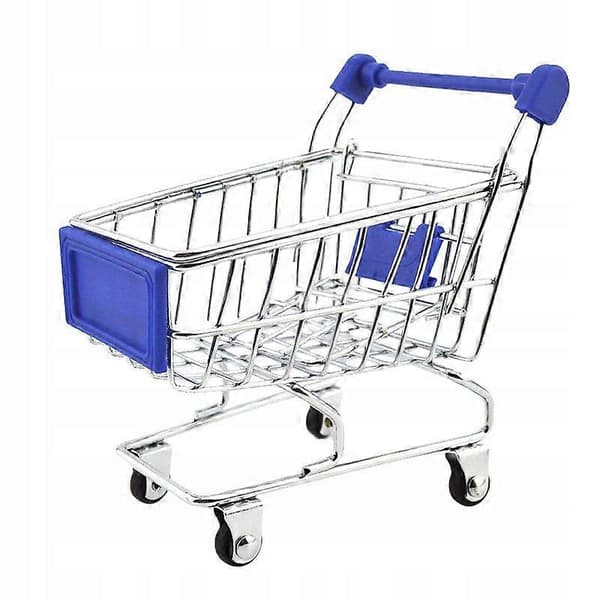 Mini Vagn Supermarket Kundvagn Telefonhållare