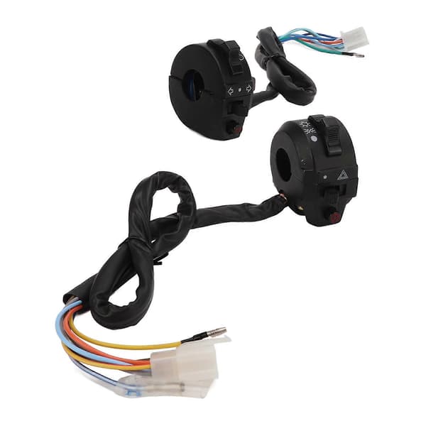 2st Styromkopplingsenhet 22mm Nylon ABS Stopp Startknapp Ersättning för CG125
