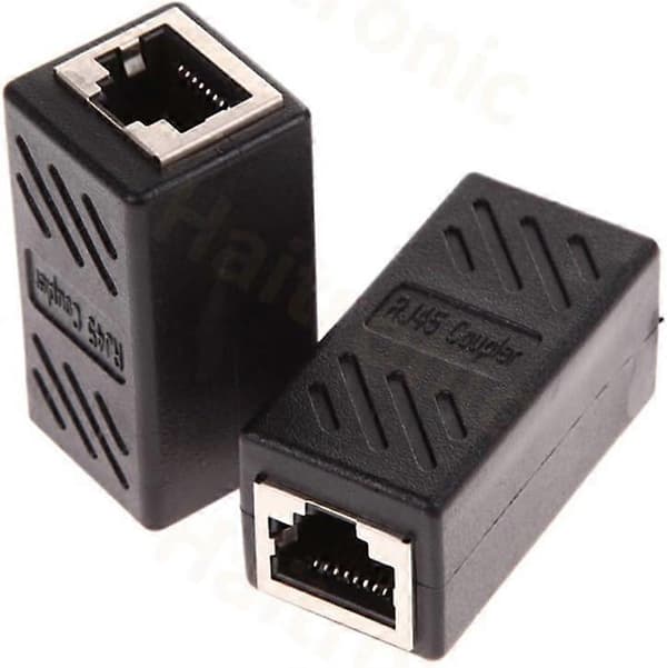 Packet Coupler Ethernetkabel Kopplare Lan Anslutning Inline Ethernetkabel Förlängare Adapter Hona Till Hona