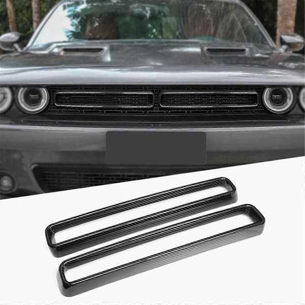 Bil Främre Grill Center Mesh Trim För 2015-2023
