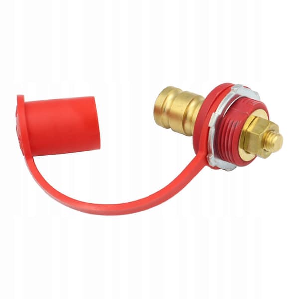 Batteriladdningsstolpe Premiumlegering av 3/8\" Röd