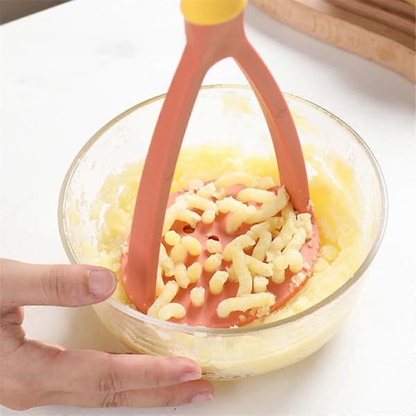Potatisstöt Pressad Potatis Puré Juice Maker Potatispress Blå