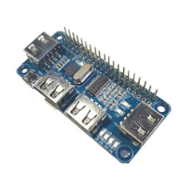 4 Port USB HUB För , USB Till UART Ombord