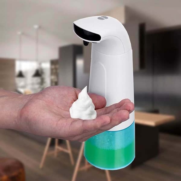 Automatisk skumtvåldispenser med sensor, sensor skum handdesinfektion, skummaskin