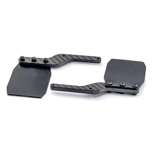 RC Bil Uppgradering Kolfiber Stänkskydd Kit för Arrma 1/7 Mojave V2 EXB