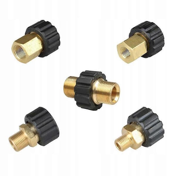 Mässing M22 X 1,5 mm till G3/8 hane adapter för