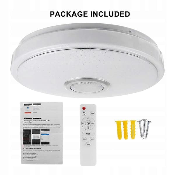 LED-taklampor för sovrum, 36w taklampa