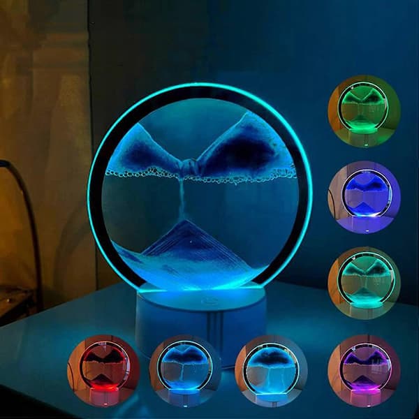 LED-lampa 3D Sandmålning för vuxna