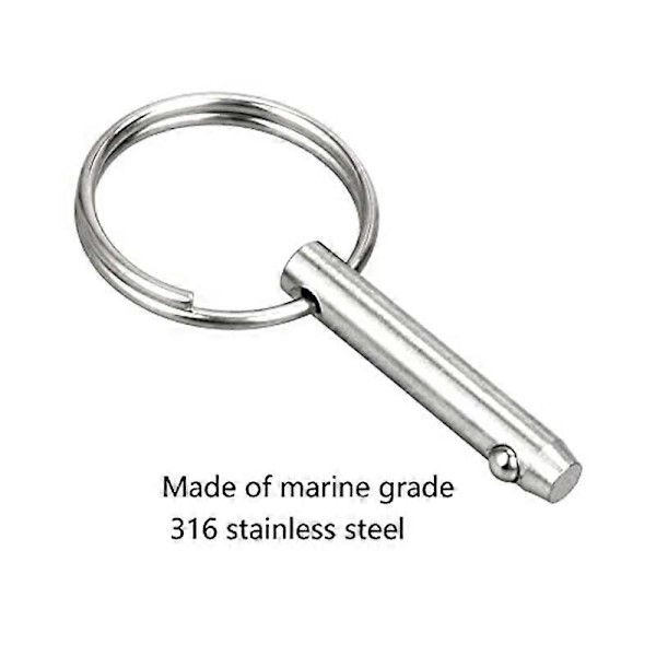 4 st Marine Bimini Topp Pins