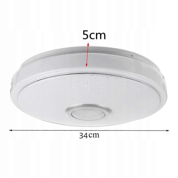 LED-taklampor för sovrum, 36w taklampa
