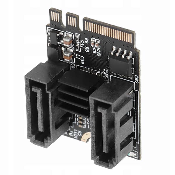 Expansionskortsadapter Pciex1 M2 till Sata3.0
