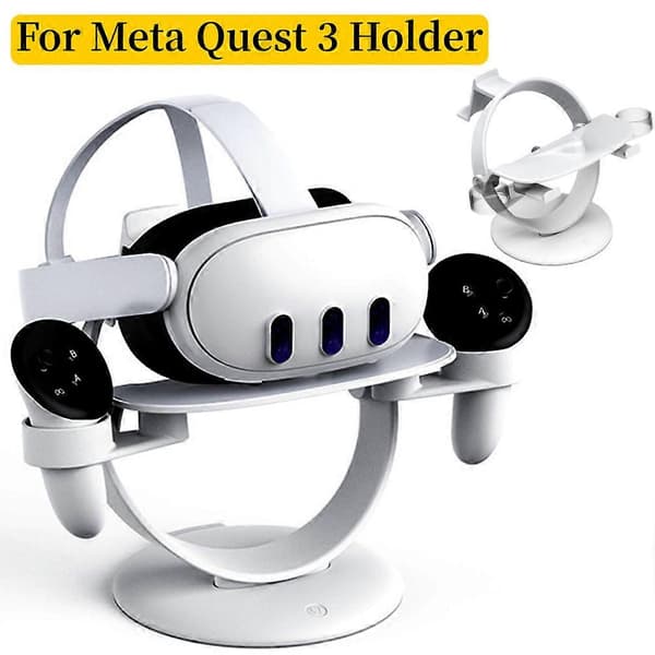 VR Headset Hållare VR Tillbehör VR Headset Ställ Monteringsstation för Oculus Quest