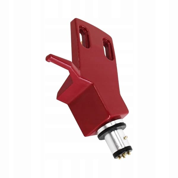 Ersättnings Headshell Skivspelare Fonopatroner Headshell Skiva Röd