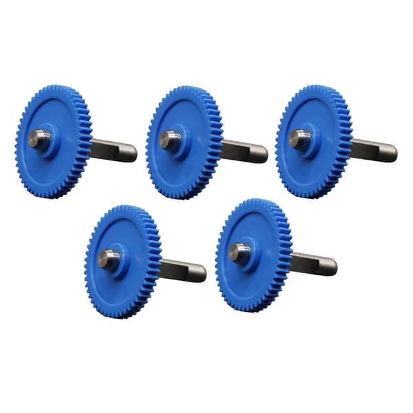 5 st Extruderaxel Extruder Växelmotor blå