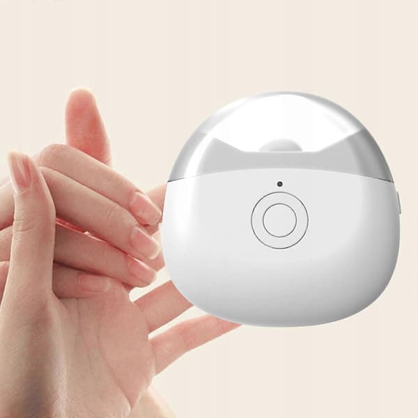 Elektrisk nagelklippare Elektrisk automatisk vit