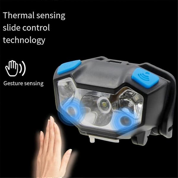 LED Pannlampa med Kraftfull Sensor Vattentät Strålkastare