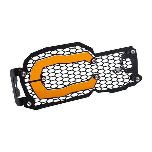 Motorcykel Strålkastarskydd Grillskydd orange