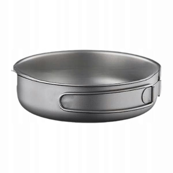 Titanium Pan Titanium Kokkärl Utomhus Köksredskap Servis 1200ml