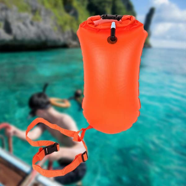 Belay Buoy Uppblåsbar Luftkudde Simväska