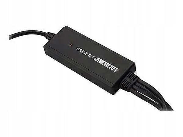 Digitus Konverter / Adapter USB 2.0 till 4x RS232 (DB9) med en USB AM / ? Kabel 1.5m