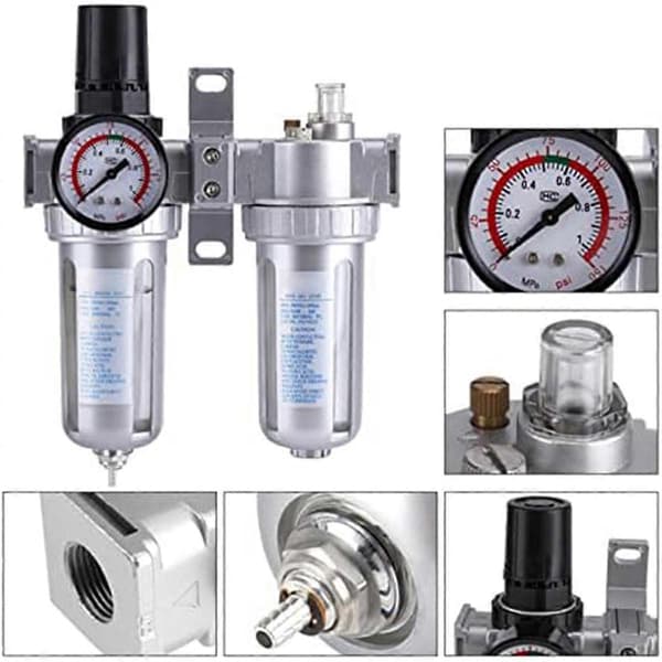 Lufttrycksregulator, SFC300 3/8 Fuktfälla Rengöringsseparator