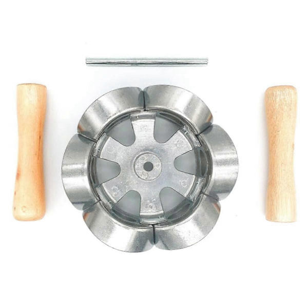 Munkform, 6 hål Non-Stick Munkutstickare Kakform