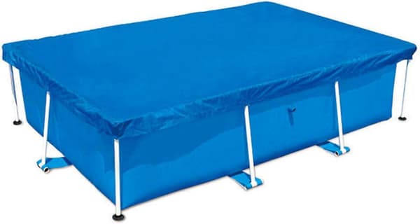 Rektangulärt poolskydd för barn 260X170 cm Rektangulärt kylskydd Rektangulär pool