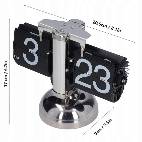 Mekanisk Retro Flip Clock