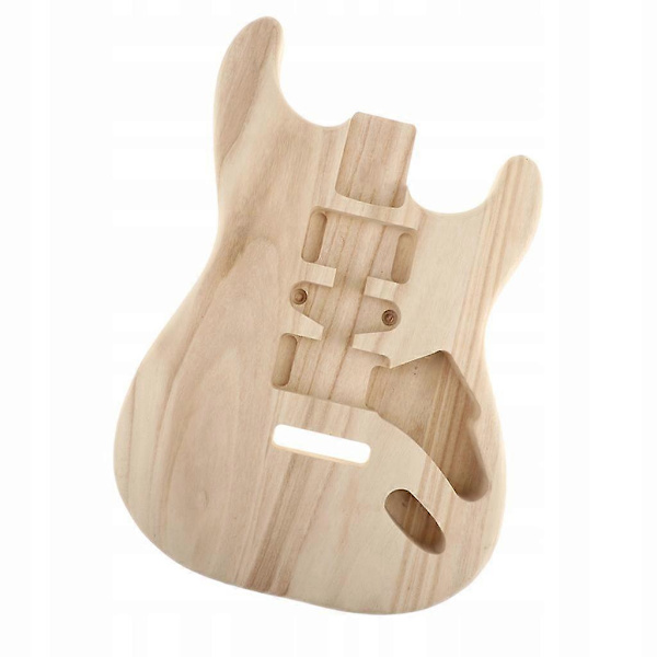 DIY Gitarrkropp För St Gitarr, Sycamore