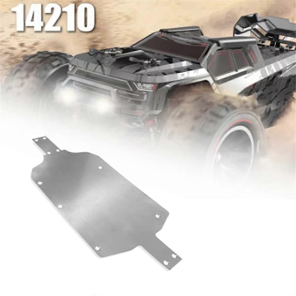 RC All Metall Chassisskyddsplatta för Go 1/14 RC Bildelar