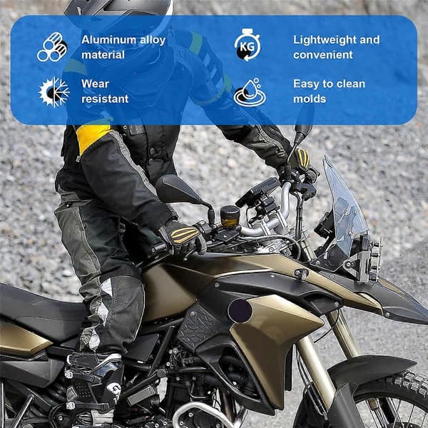 Motorcykeltillbehör Styrhöjare Styrklämma för ,A