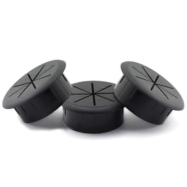 Kabelboxhål|3 st Ris Karaktär 60 Kabelbox - Svart