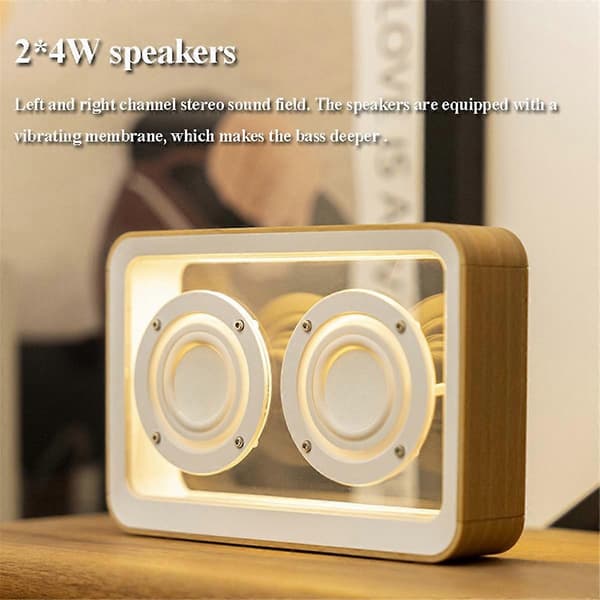 Retro Bluetooth Högtalare Anslutning Stereo Bluetooth Soundbar A