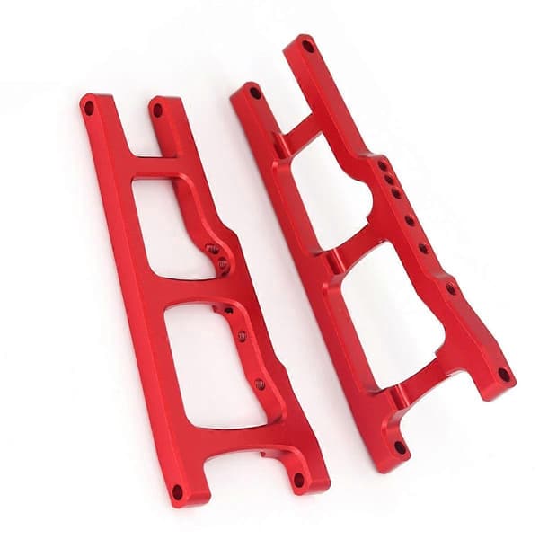 Främre Bakre Swingarm för RC 1/10 SLASH Röd