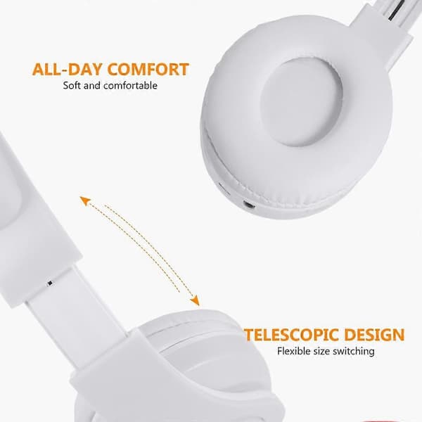 Bluetooth Kat Öron Hörlurar Gaming Headset Hörlurar Med LED-Ljus För Barn