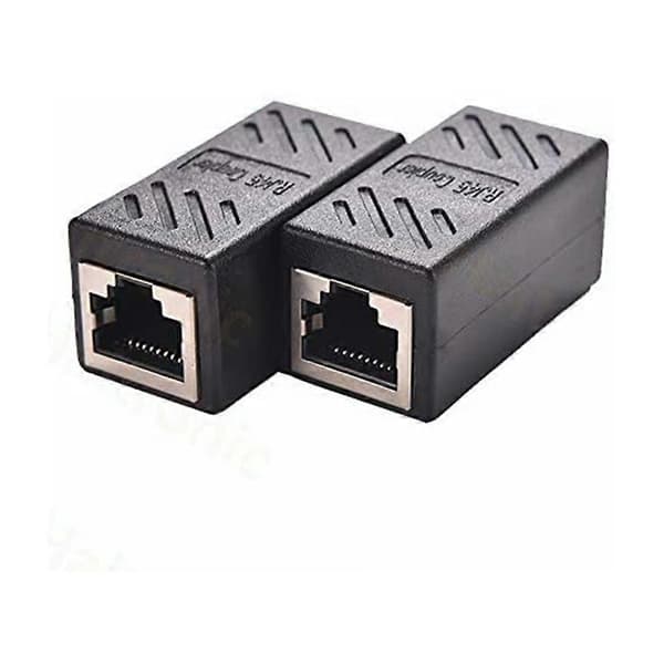 Packet Coupler Ethernetkabel Kopplare Lan Anslutning Inline Ethernetkabel Förlängare Adapter Hona Till Hona