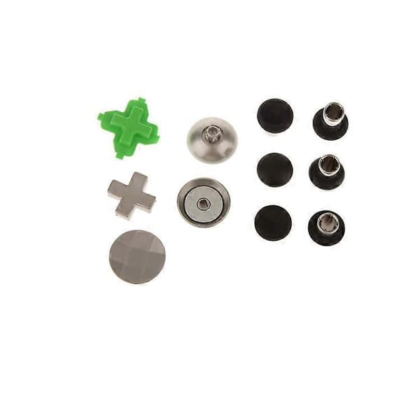 18 i 1 Ersättningsknappar Kit 2 Tum Joystick Bas för Xbox One Elite Controller (Grön)